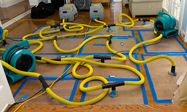 Professional Burst Pipe Water Damage technician working in Spring Grove, PA